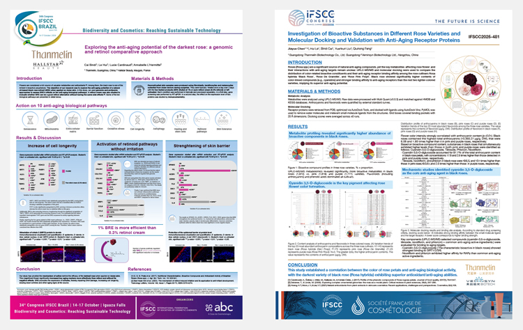 梵蜜琳科研成果连续两年入选IFSCC国际化妆品科学大会